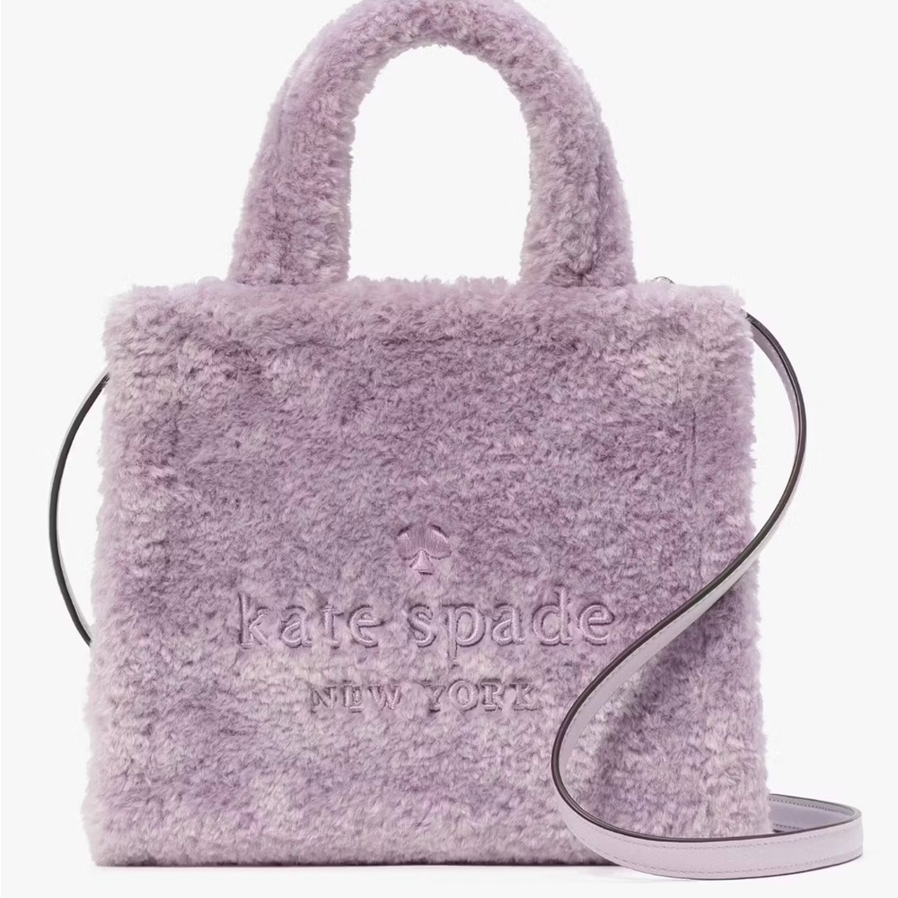 Kate Spade Faux Fur Tote Bag